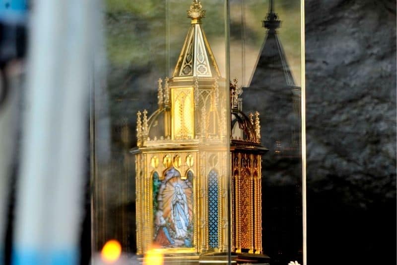 Reliquaire de Sainte Bernadette