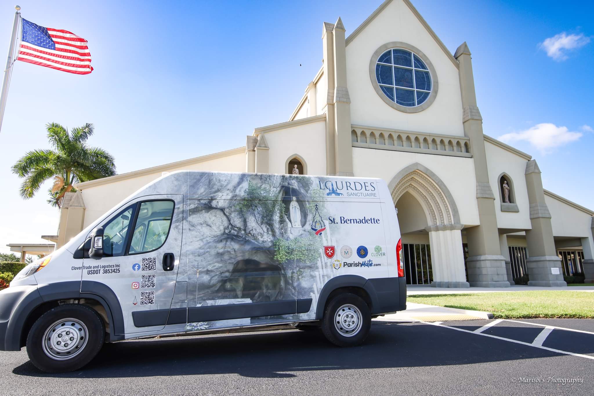 Transporting the reliquary, Port St. Lucie, FL, 2022